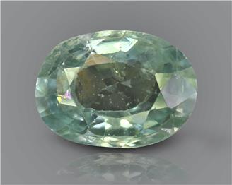 Blue Zircon Natural Certified 3.15 carats (DIN 90278 )